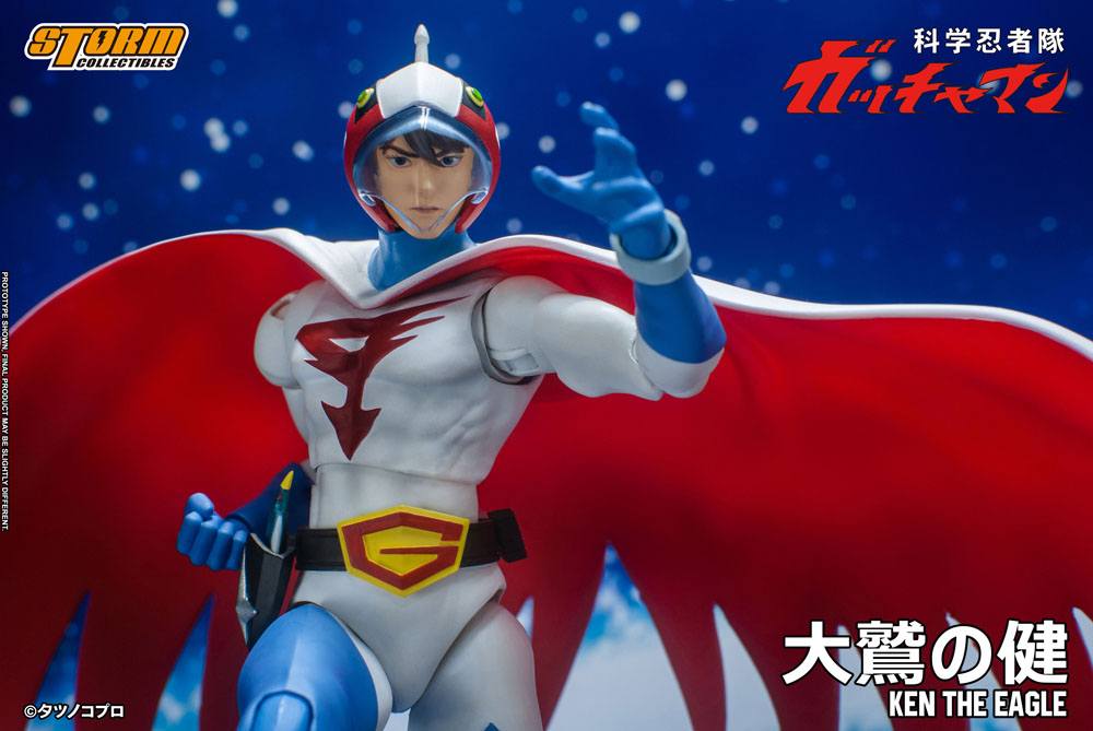 Gatchaman Actionfigur 1/12 Ken the Eagle 18 cm