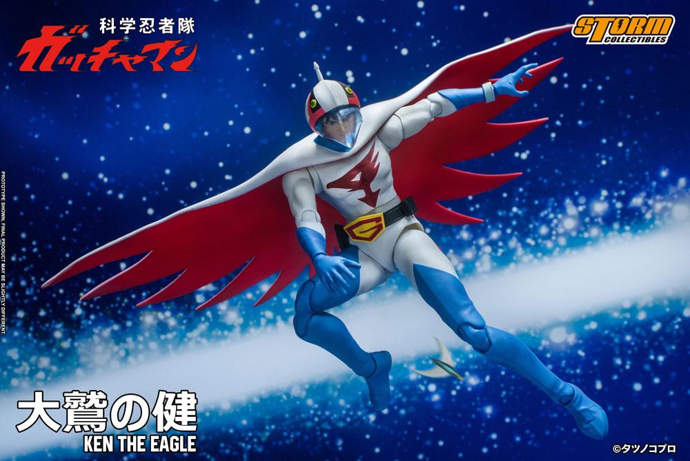 Gatchaman Actionfigur 1/12 Ken the Eagle 18 cm