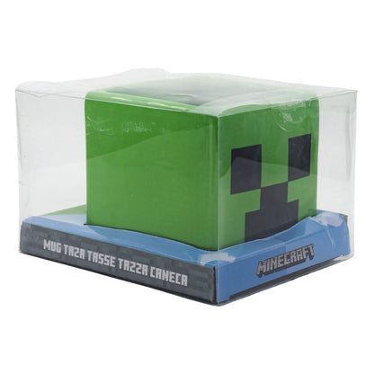 Minecraft 3D Mugg Creeper Face 445 ml