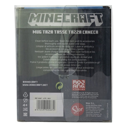 Minecraft 3D Mugg Creeper Face 445 ml