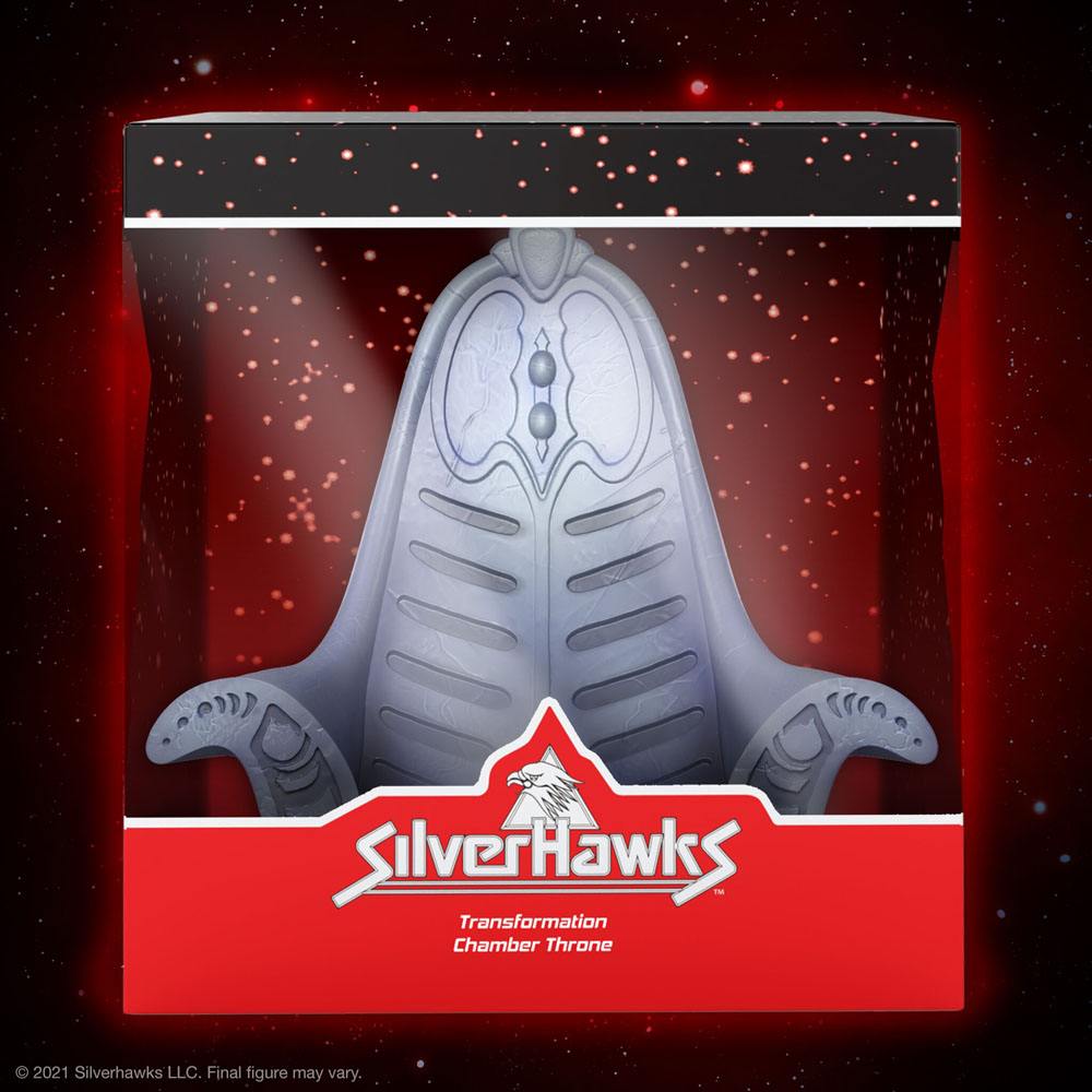 SilverHawks Ultimates Staty Mon Star's Transformation Chamber Throne 20 x 23 cm