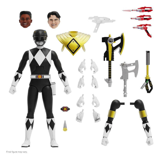 Mighty Morphin Power Rangers Ultimates Actionfigur Black Ranger 18 cm