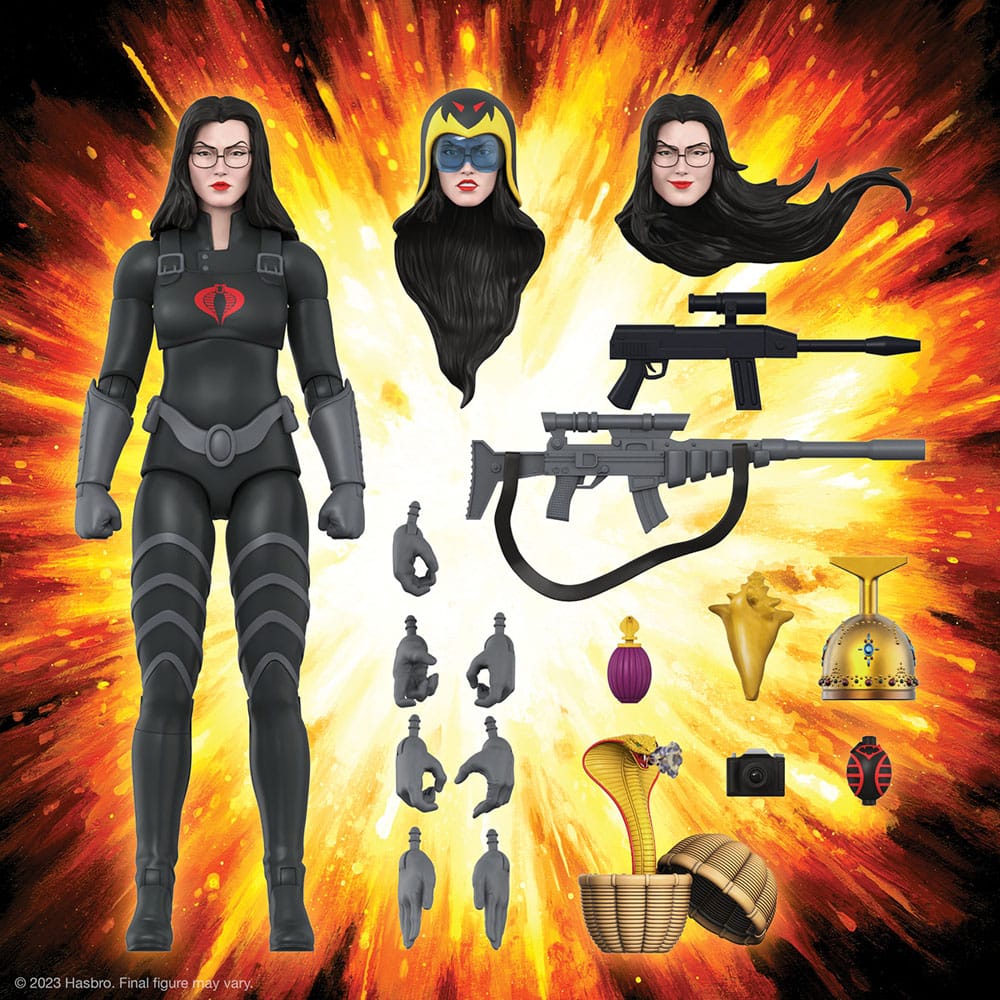 G.I. Joe Ultimates Actionfigur Baroness (Black Suit) 18 cm