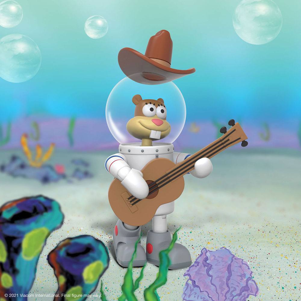 Svampbob Fyrkant Ultimates Actionfigur Sandy Cheeks 18 cm