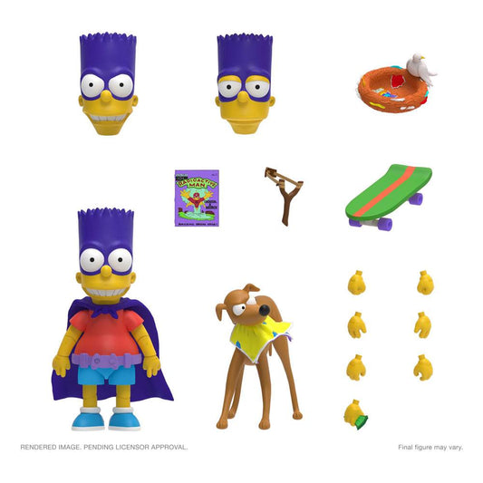 The Simpsons Ultimates Actionfigur Bartman 18 cm