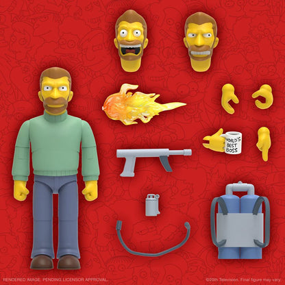 The Simpsons Ultimates Actionfigur Hank Scorpio 18 cm