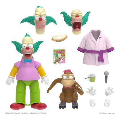 The Simpsons Ultimates Actionfigur Krusty the Clown 18 cm