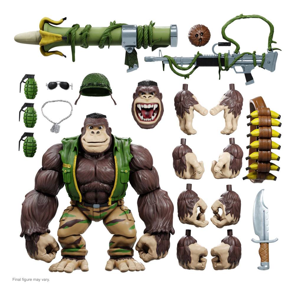 Teenage Mutant Ninja Turtles Ultimates Actionfigur Guerrilla Gorilla 20 cm