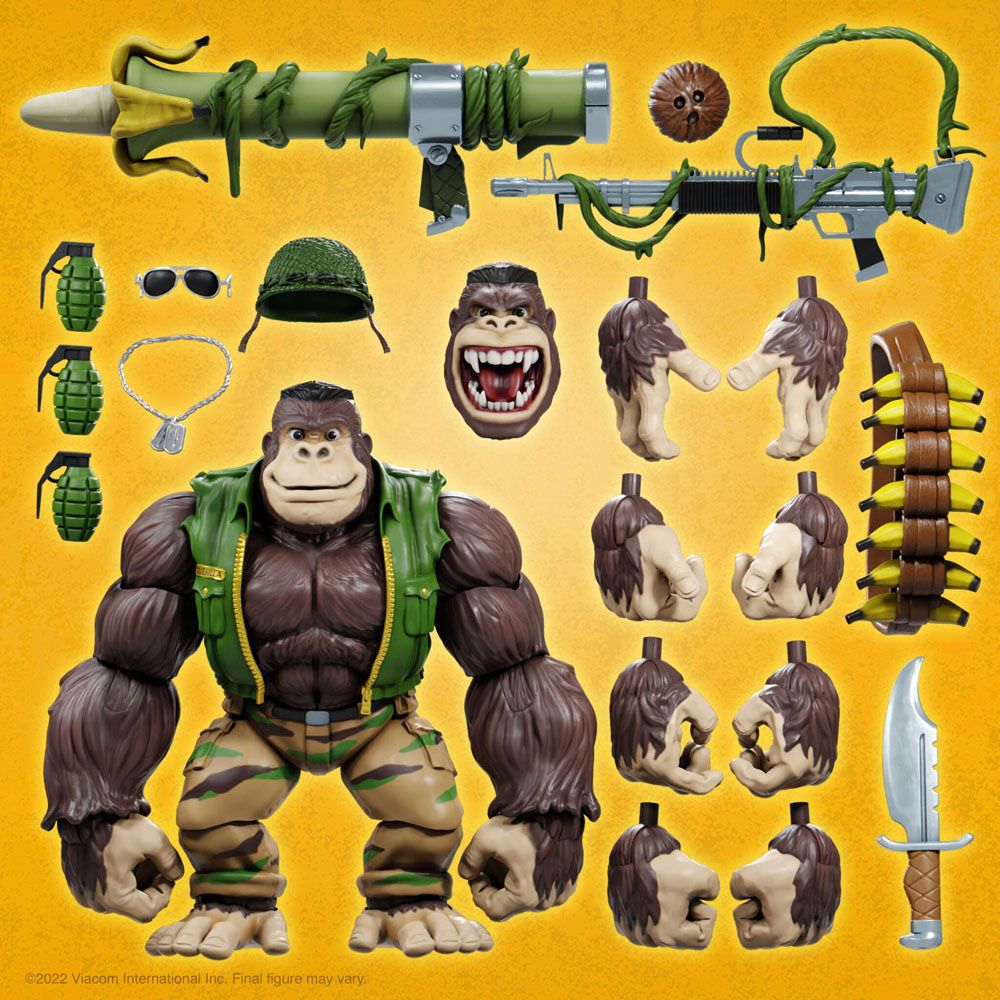 Teenage Mutant Ninja Turtles Ultimates Actionfigur Guerrilla Gorilla 20 cm