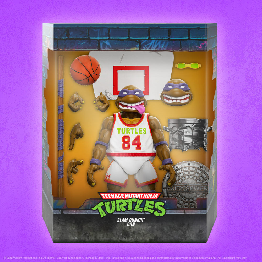 Teenage Mutant Ninja Turtles Ultimates Actionfigur Slam Dunkin' Don 18 cm