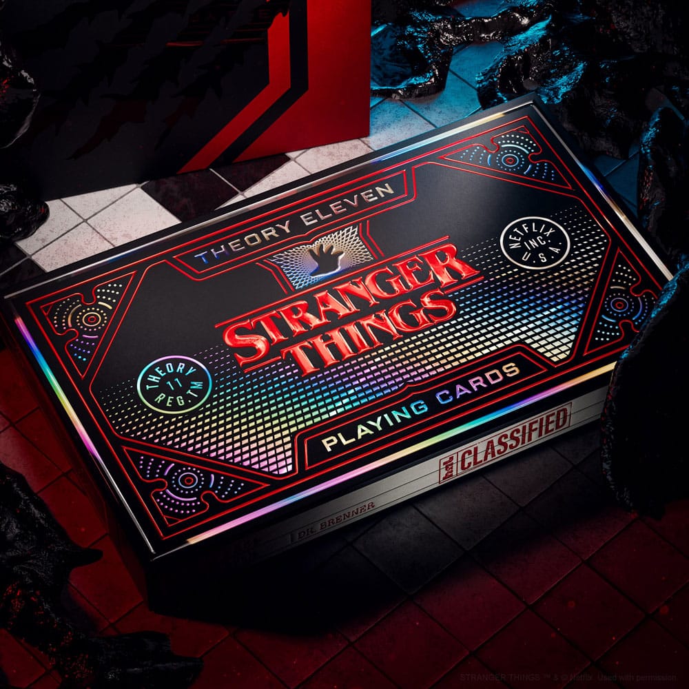 Stranger Things Spelkort Box Set (3 Däck)