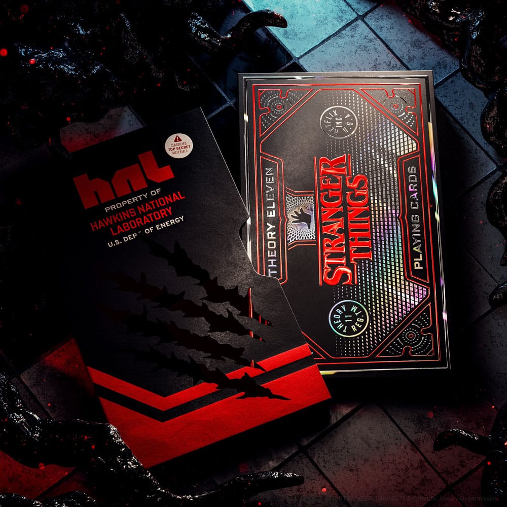 Stranger Things Spelkort Box Set (3 Däck)