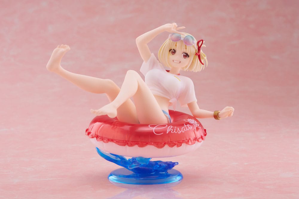 Lycoris Recoil Aqua Float PVC Staty Chisato Nishikigi 10 cm