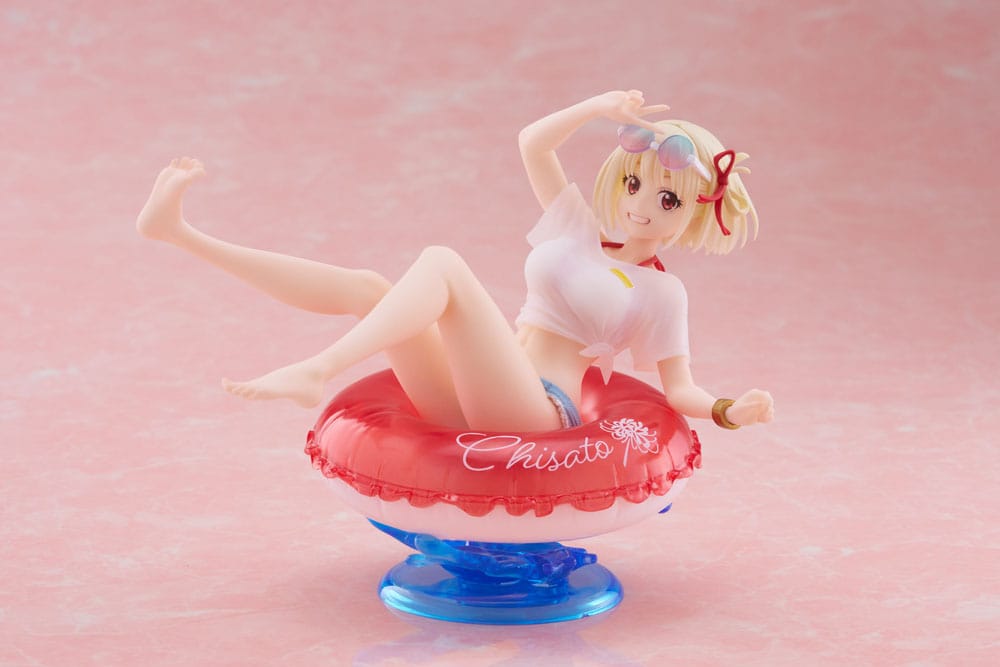 Lycoris Recoil Aqua Float PVC Staty Chisato Nishikigi 10 cm