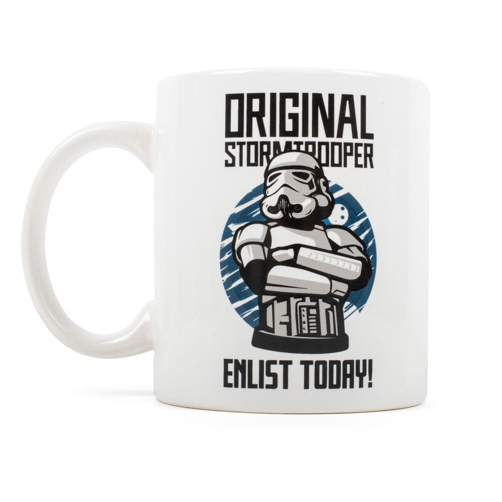 Original Stormtrooper Mugg Enlist Today White