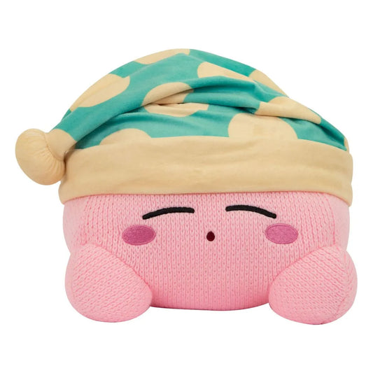 Kirby Nuiguru-Knit Gosedjur Kirby Sleeping Mega 25 cm