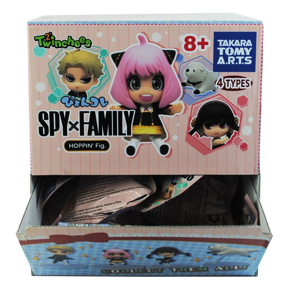 Spy x Family Twinchees Mini Actionfigurer Hoppin' 5 cm Display (24)