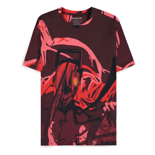 Chainsaw Man T-Shirt Rage all Over Size M