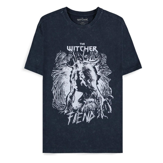 The Witcher T-Shirt Dark Blue Fiend