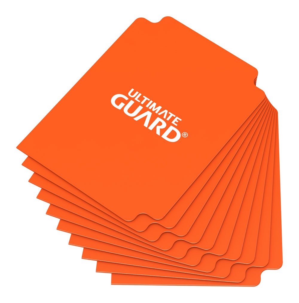 Ultimate Guard Card Dividers Standard Size (10) - Orange