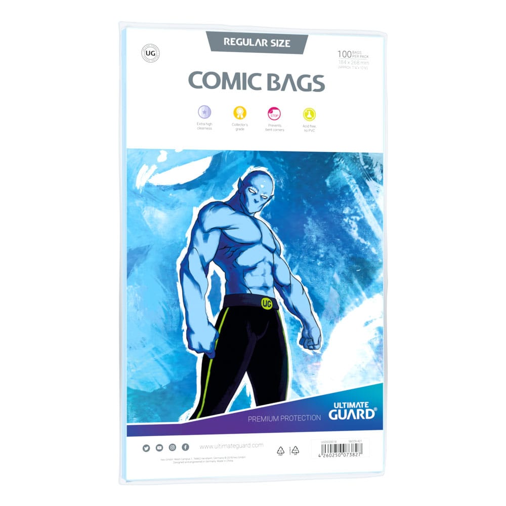 Ultimate Guard Comic Bags Standard (100) - Regular Size