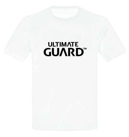 Ultimate Guard T-Shirt Wordmark White Size XXL