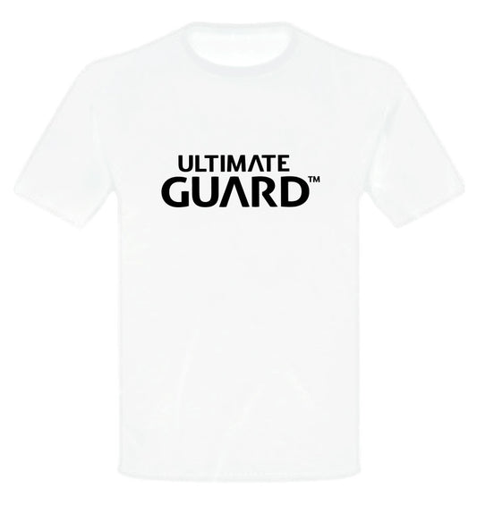 Ultimate Guard T-Shirt Wordmark White Size XXL