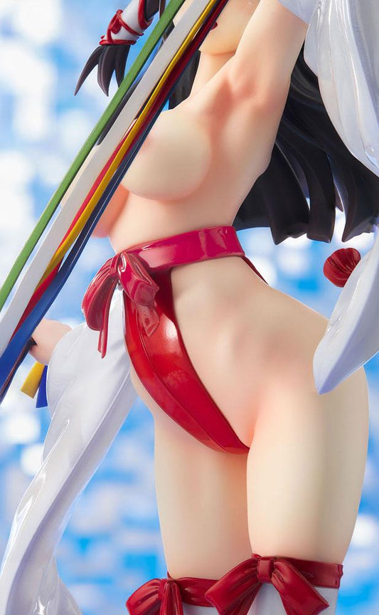 Original Character PVC Staty Tight na Oshigoto #2 - Shrine Maiden Akane Kagura 25 cm