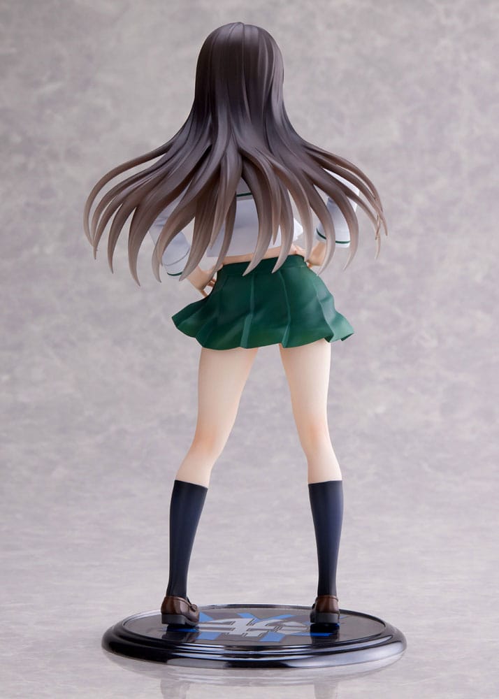 Girls und Panzer Senshadou Daisakusen! PVC Staty 1/7 Shiho Nishizumi Oarai Girls High 25 cm