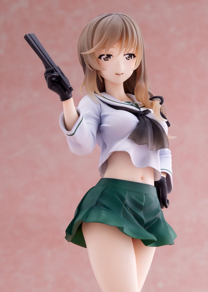 Oarai Girls High PVC Staty 1/7 Chiyo Shimada 25 cm