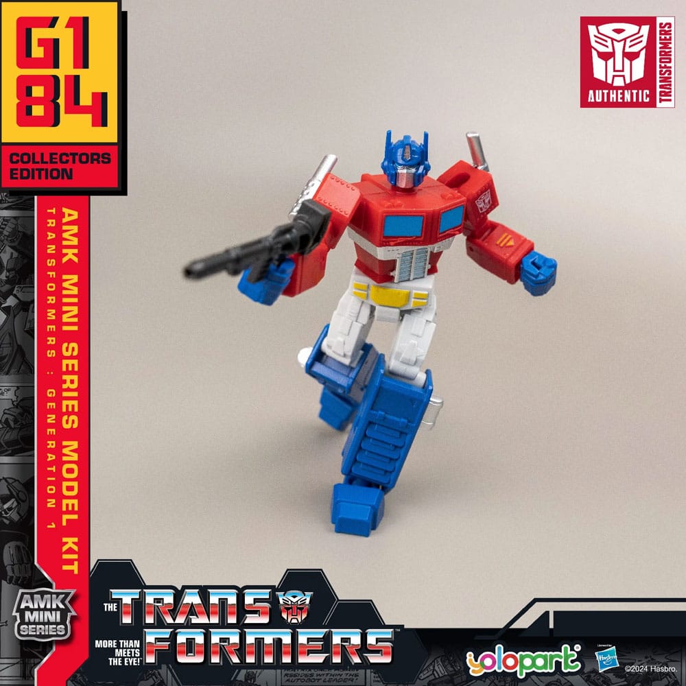 Transformers: Generation One AMK Mini Series Plastic Model Kit Optimus Prime 12 cm