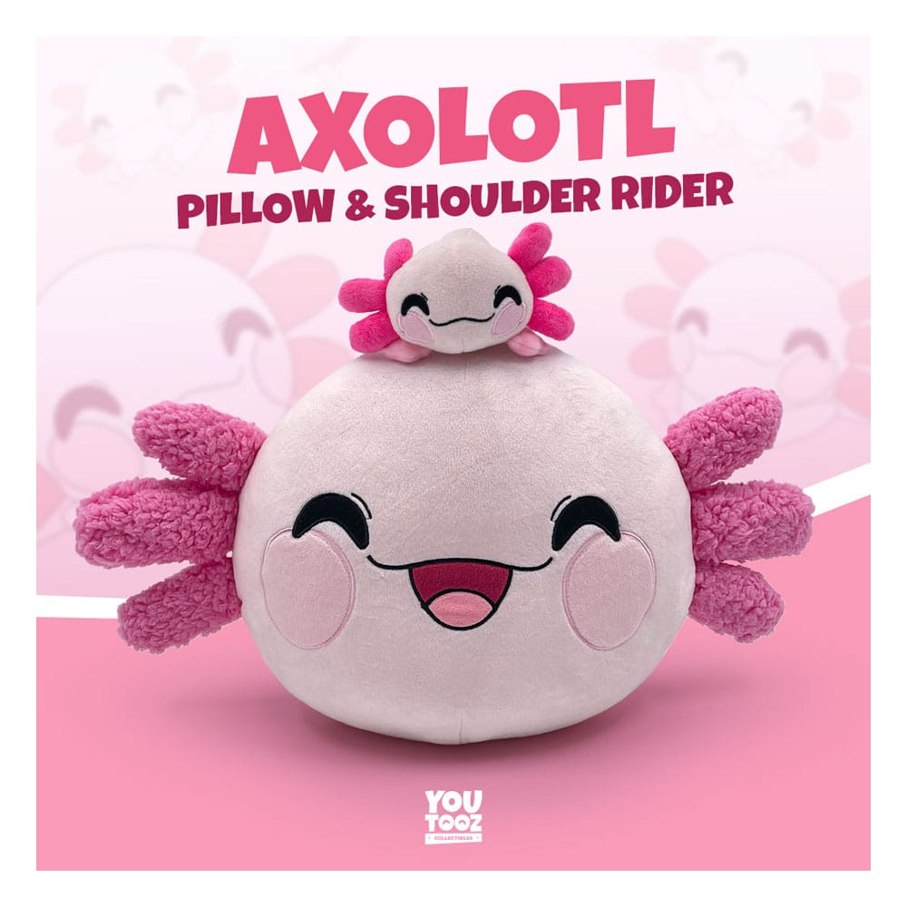 Youtooz Original 3D Kudde Axolotl 30 cm