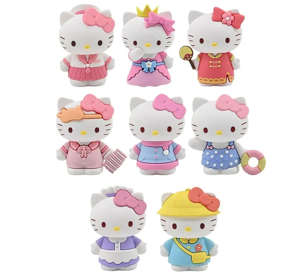 Sanrio Dress-Up Series Mini Actionfigurer Hello Kitty 7 cm Display (12)