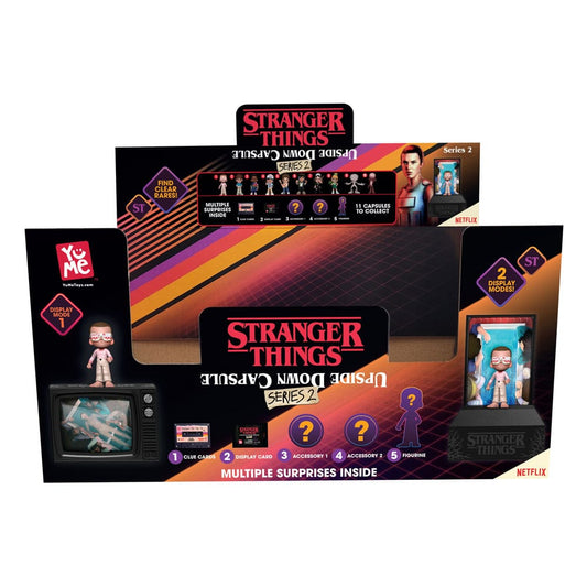 Stranger Things Secret Capsule Mini Actionfigurer Upside Down Series 2 7 cm Display (12)