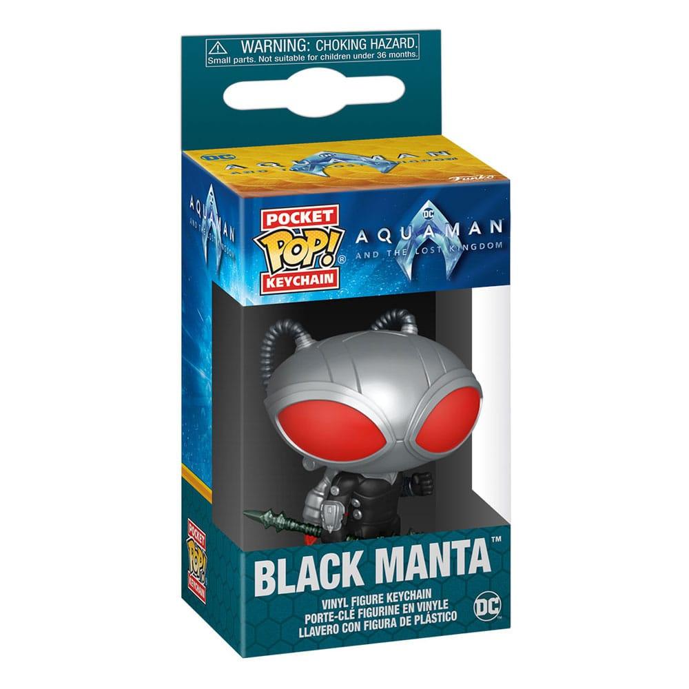 Aquaman and the Lost Kingdom POP Vinyl Nyckelringar 4 cm POP3 Black Manta (12)