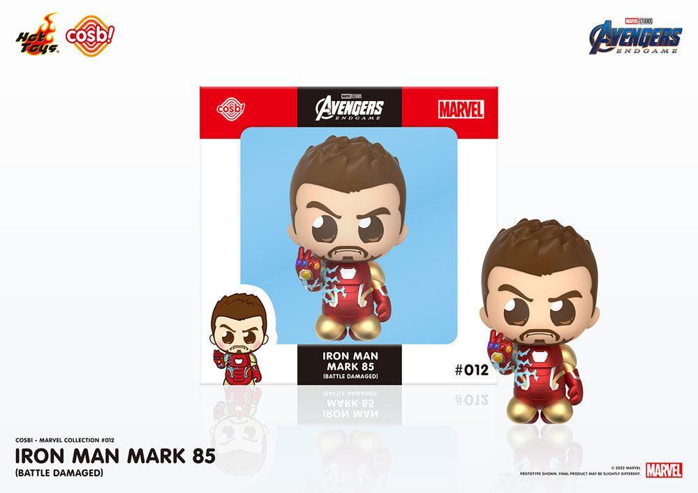 Avengers: Endgame Cosbi Mini Actionfigur Iron Man Mark 85 (Battle) 8 cm