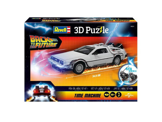 Back to the Future 3D Pussel Time Machine