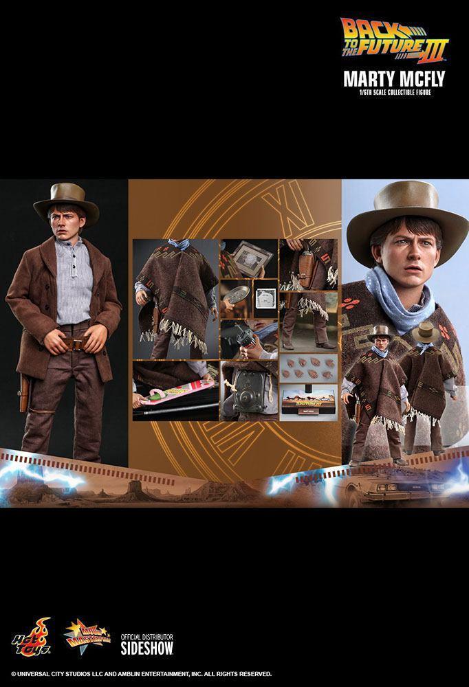 Back To The Future III Movie Masterpiece Actionfigur 1/6 Marty McFly 28 cm