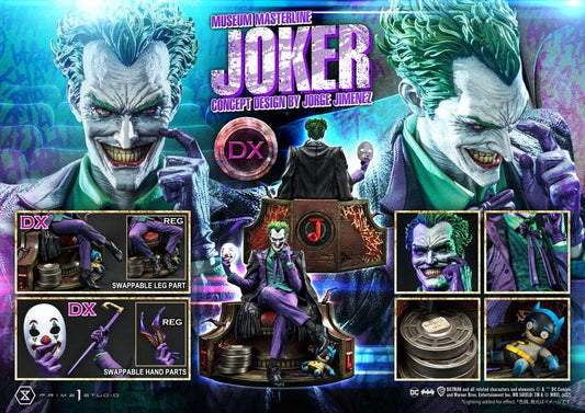 DC Comics Staty 1/3 The Joker Deluxe Bonus Version Concept Design by Jorge Jimenez 53 cm