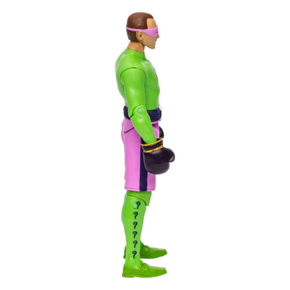 DC Retro Actionfigur Batman 66 The Riddler in Boxing Vantar 15 cm