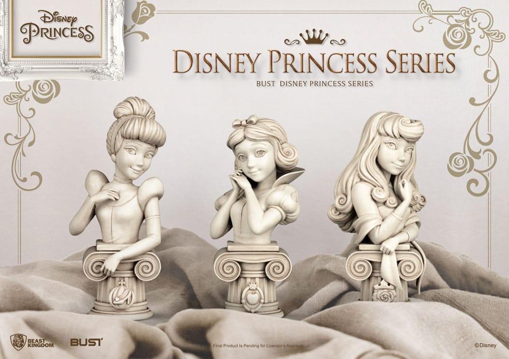 Disney Princess Series PVC Bust Cindarella 15 cm