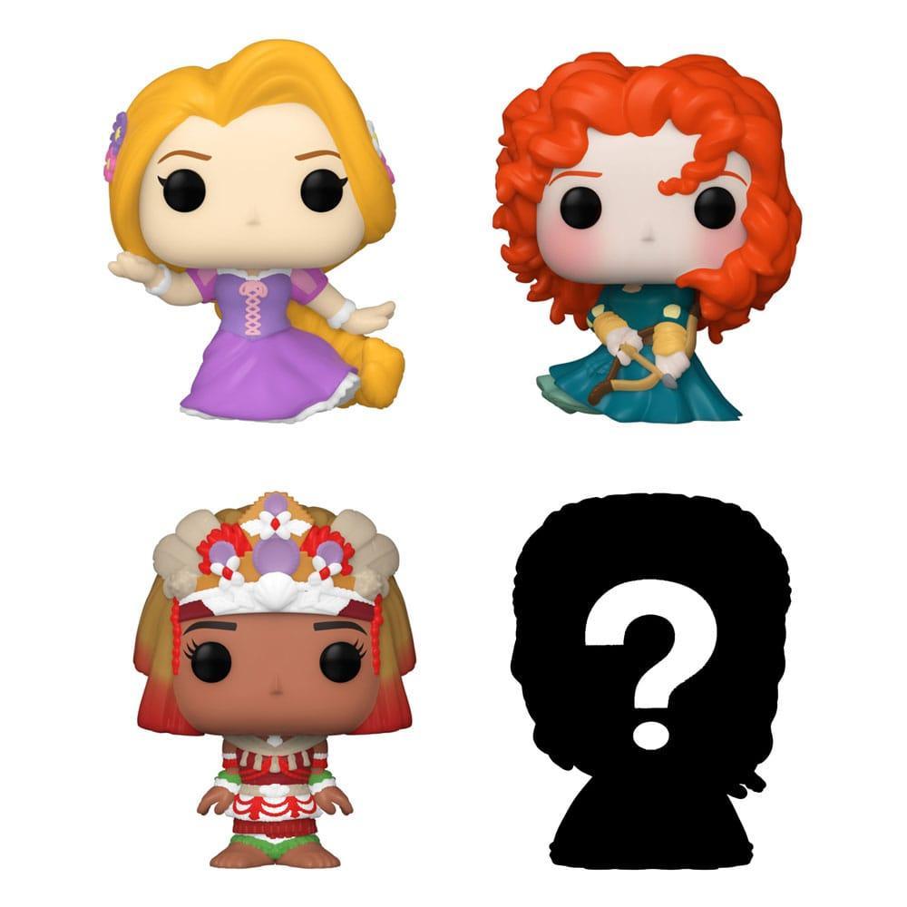 Disney Princesses Bitty POP Figur 4-Pack Rapunzel 2,5 cm