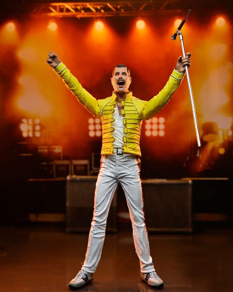 Freddie Mercury Actionfigur Freddie Mercury (Yellow Jacket) 18 cm