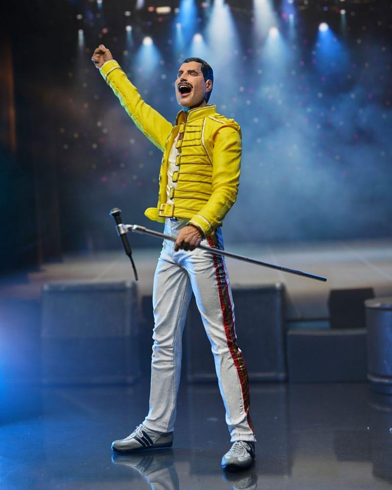 Freddie Mercury Actionfigur Freddie Mercury (Yellow Jacket) 18 cm