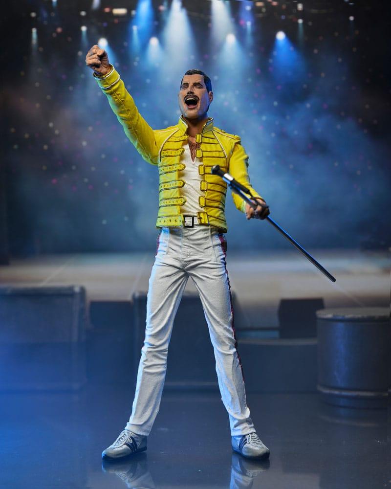 Freddie Mercury Actionfigur Freddie Mercury (Yellow Jacket) 18 cm