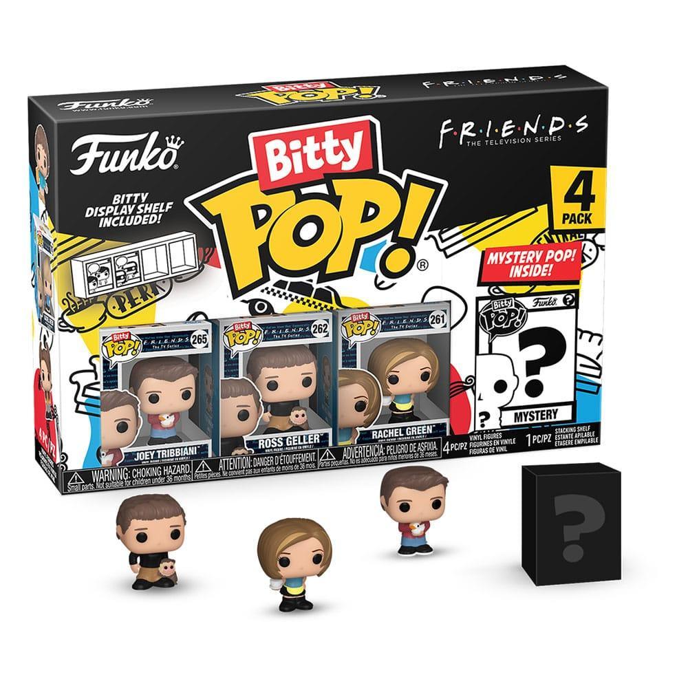 Friends Bitty POP Figur 4-Pack Joey 2,5 cm