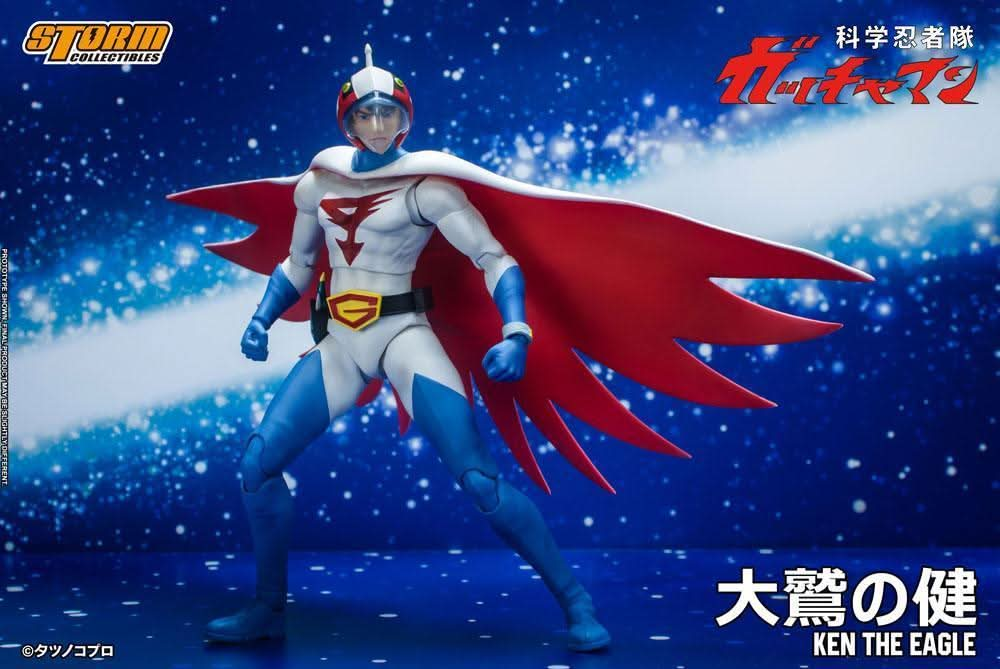 Gatchaman Actionfigur 1/12 Ken the Eagle 18 cm