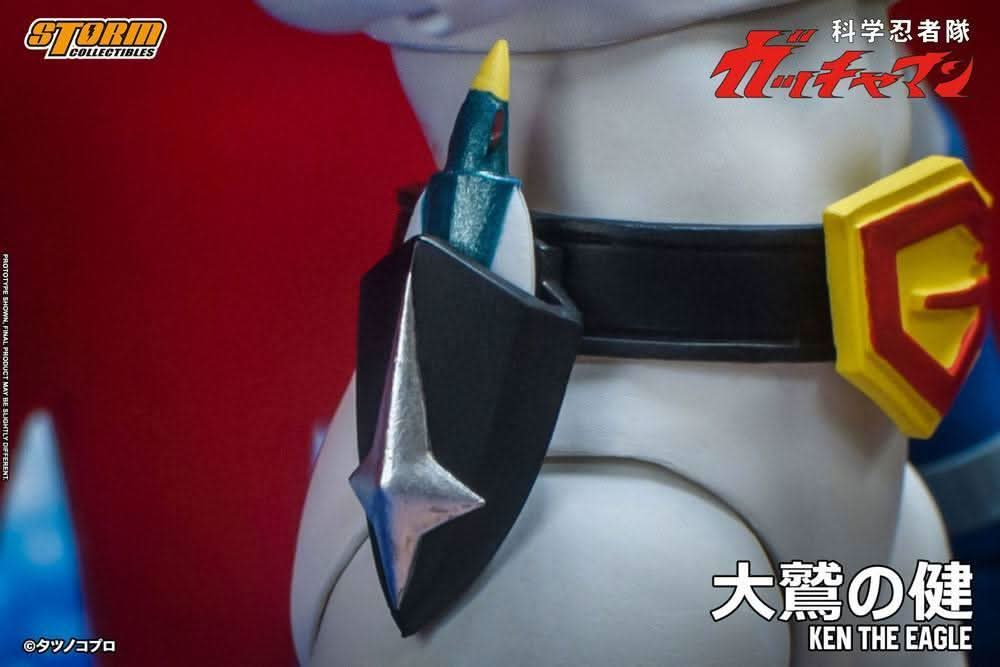 Gatchaman Actionfigur 1/12 Ken the Eagle 18 cm