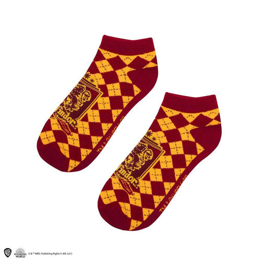 Harry Potter Ankle Strumpor 3-Pack Gryffindor