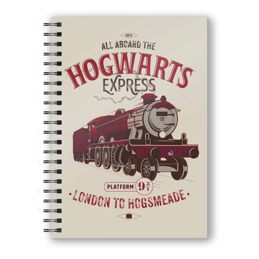 Harry Potter Anteckningsblock with 3D-Effect All Aboard the Hogwarts Express